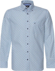 Campbell Classic Casual Overhemd Heren lange mouw