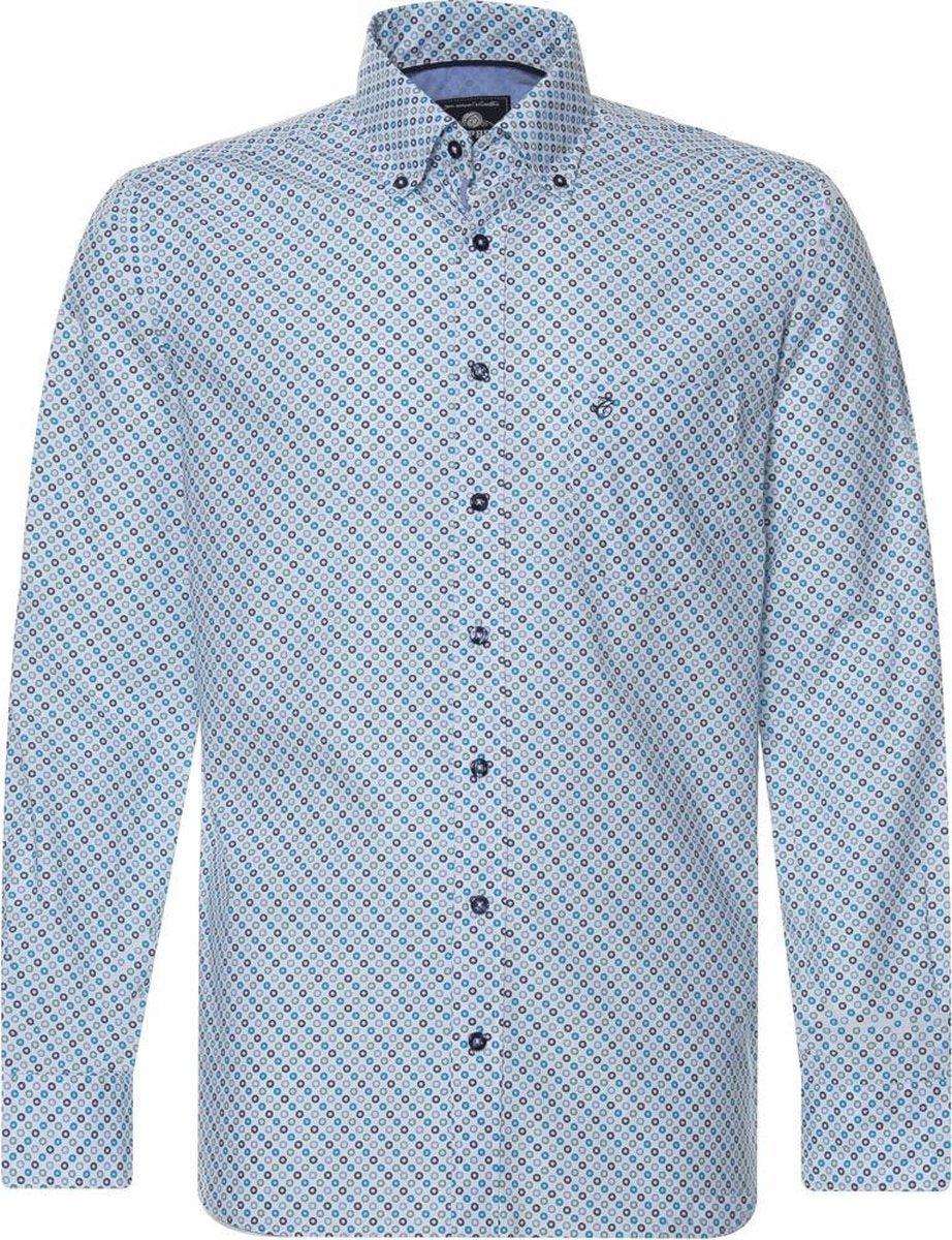 Campbell Classic Casual Overhemd Heren lange mouw