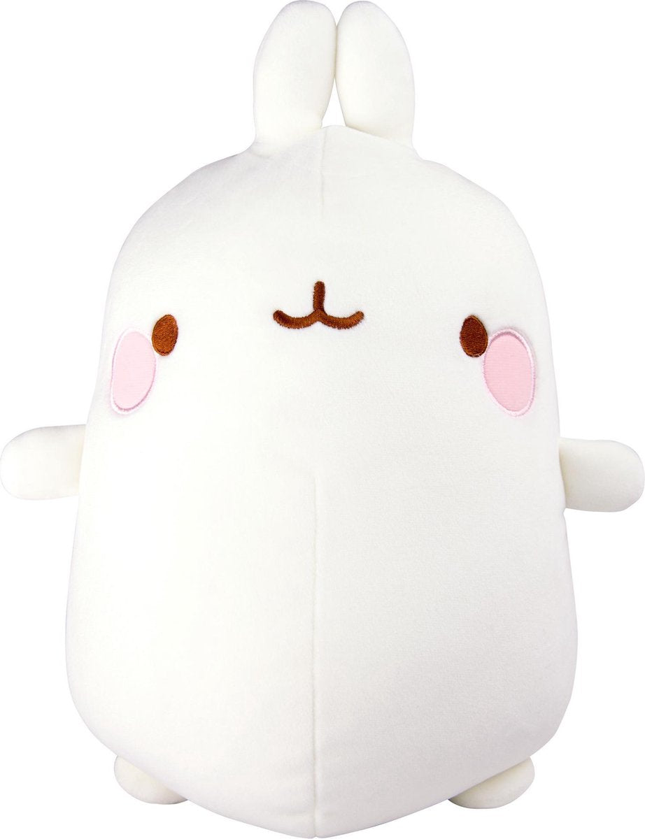 TOMY Superzachte knuffel Molang 27 cm
