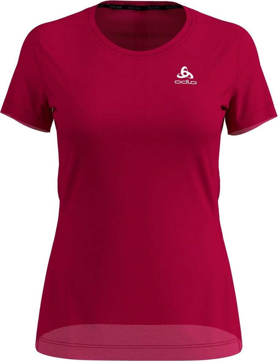Odlo T-shirt S/S crew neck ELEMENT Light PRIN  - Maat XL