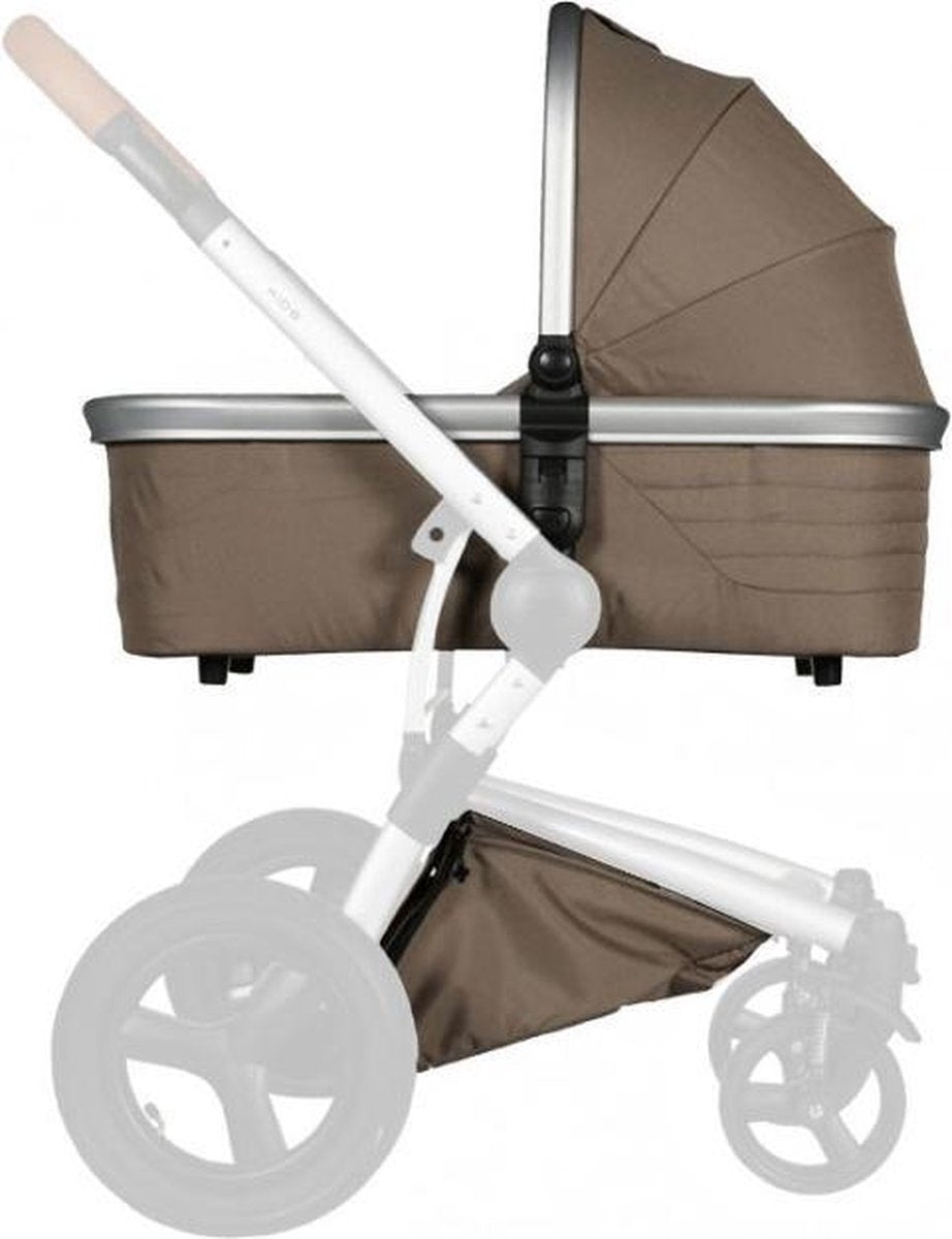 Kidsriver Daya Zitting + Reiswieg Zilver - Taupe