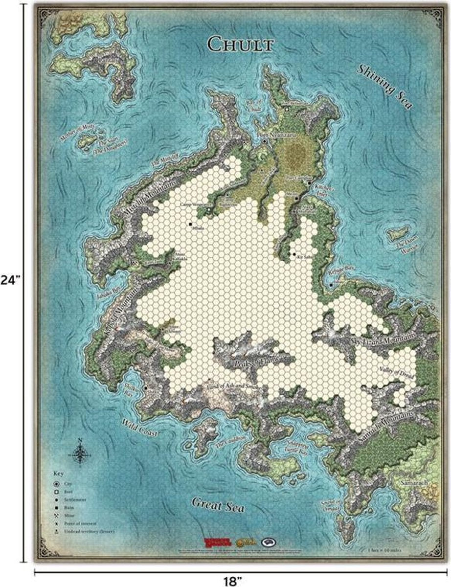 D&D Tomb of Annihilation Map Set