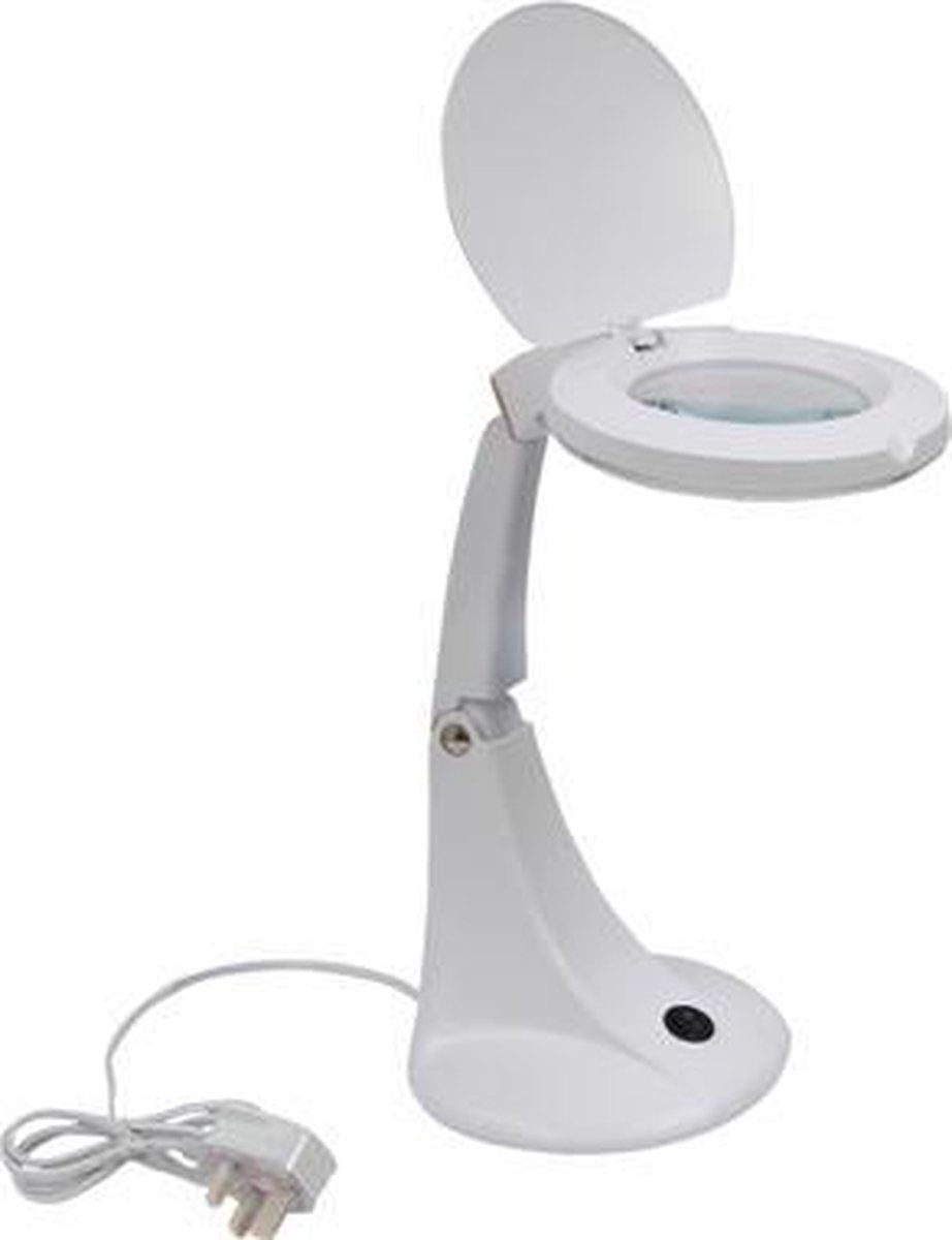 Loeplamp staande met LED en 4" lens