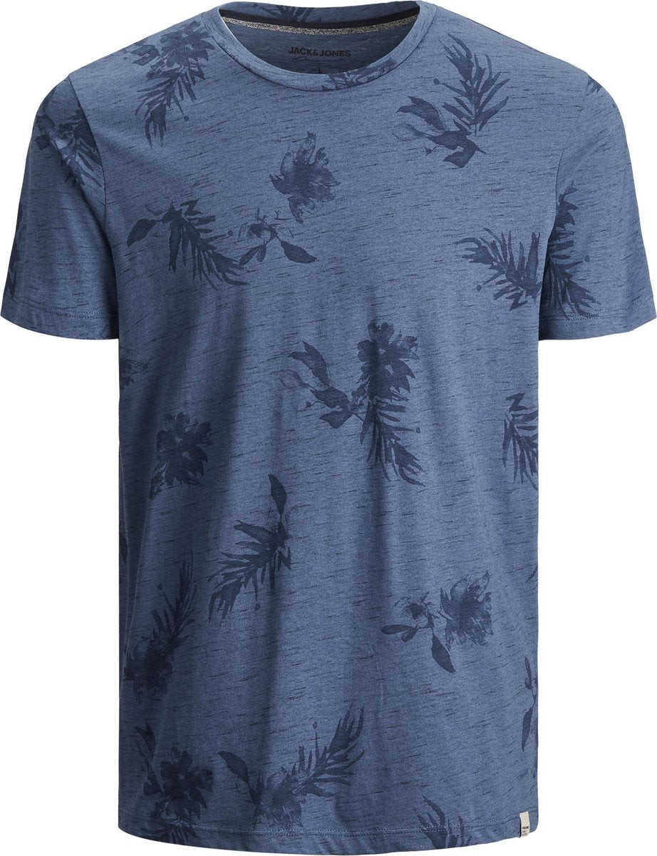 JACK&JONES PLUS JORCALI AOP TEE SS CREW NECK PS Heren T-Shirt - Maat EU2XL