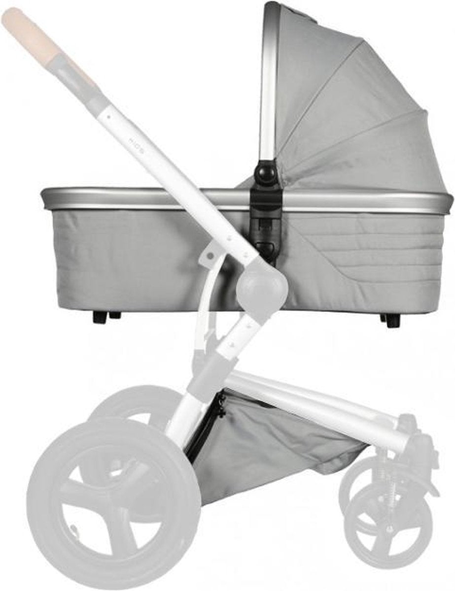 Kidsriver Daya Zitting + Reiswieg Zilver - Grijs