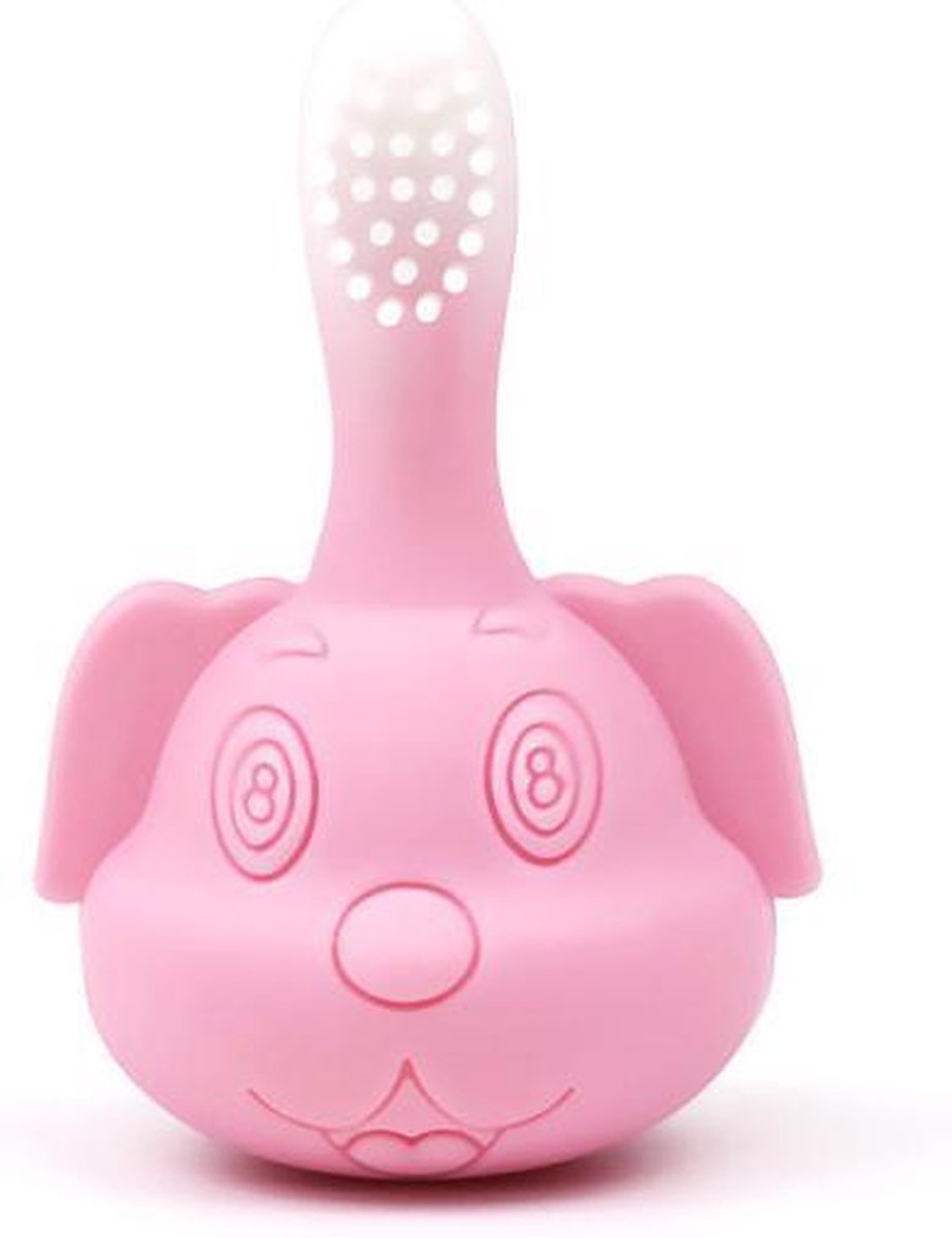 Lili’s Koordje | tandenborstel | bijtring | babyproof | roze
