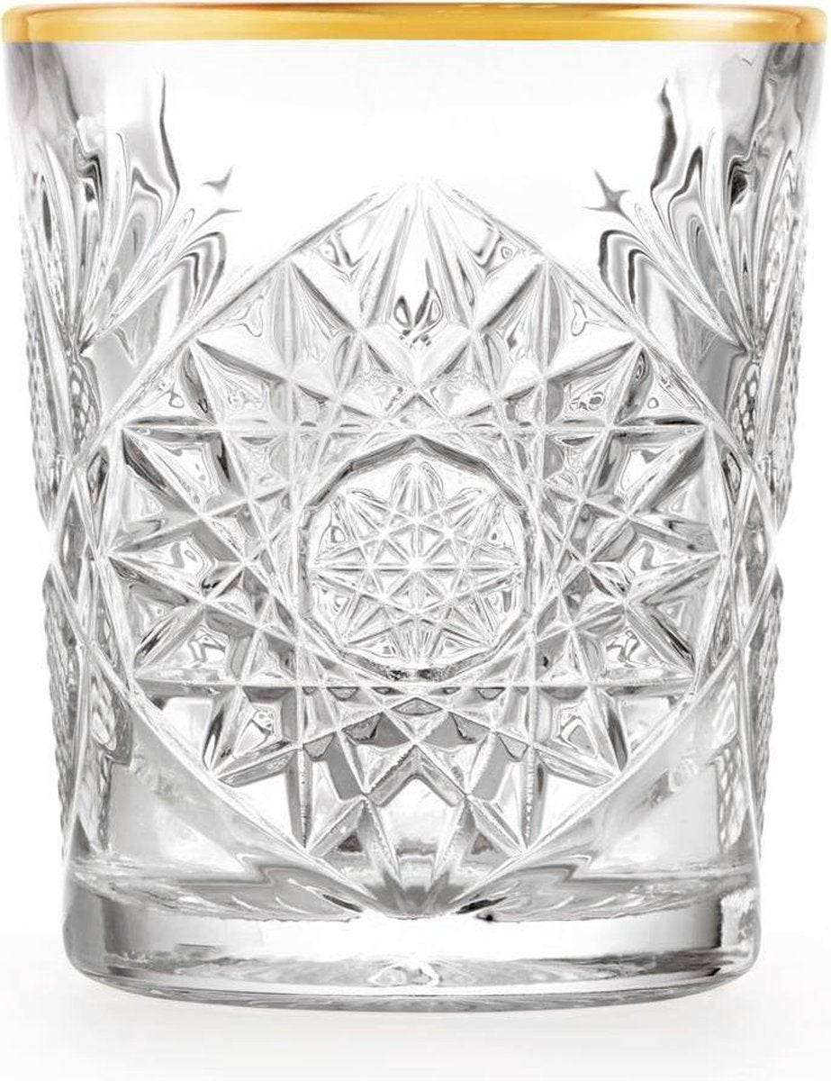 Waterglas met gouden rand Libbey Hobstar 35 cl - 12 stuk(s)