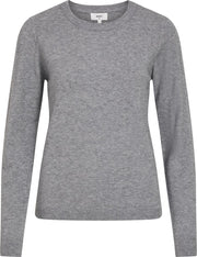 OBJECT OBJTHESS L/S O-NECK KNIT PULLOVER  Dames Trui - Maat M
