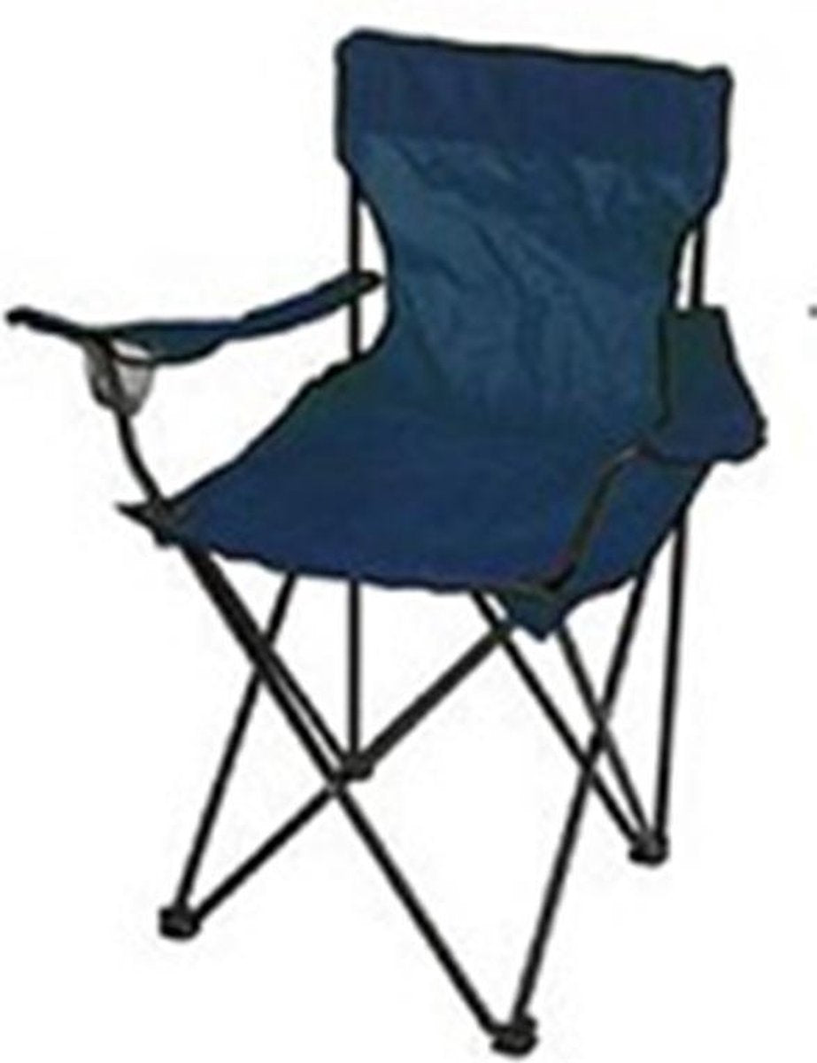 Regisseursstoel met telefoonhouder - BLAUW