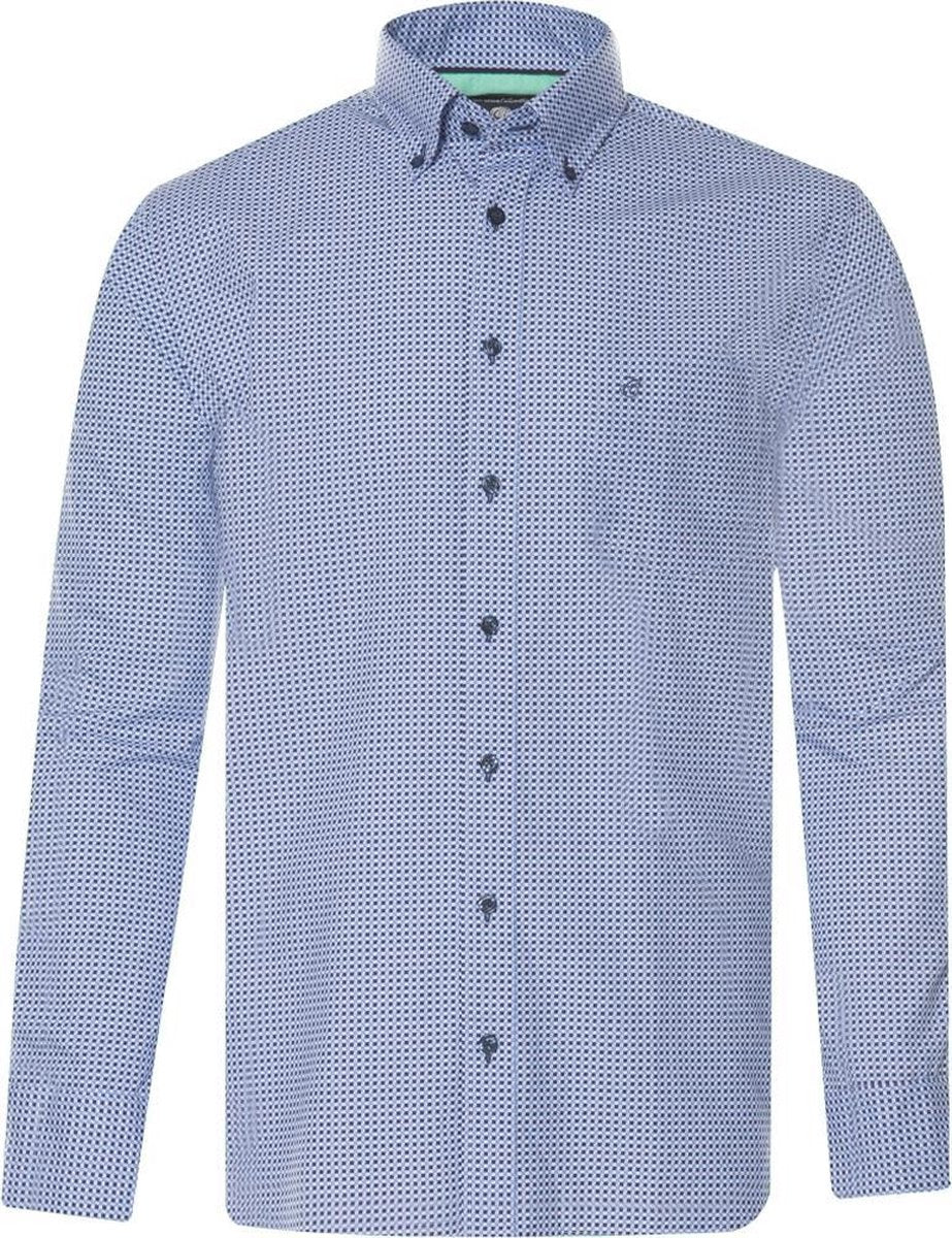 Campbell Classic Casual Overhemd Heren lange mouw