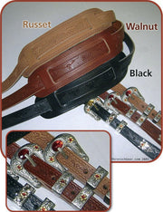 gitaarband Tooled Vintage Russet