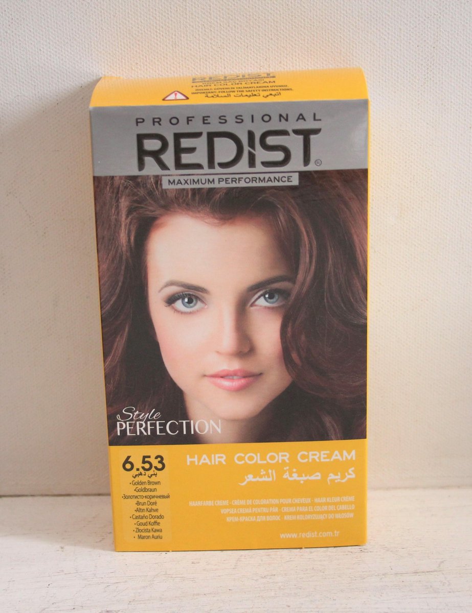 Redist haarverf - Goud Koffie 6.53