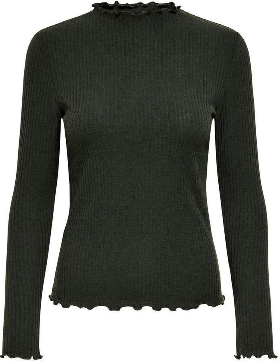 Onlemma L/s High Neck Top Noos Jrs 15180040 Rosin