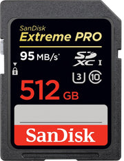 SanDisk Extreme Pro SDXC 512GB - 95MB/s - UHS-1