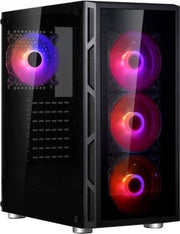 Spire Vision 7025 PC case RGB - glazen design miditoren - RGB verlichting