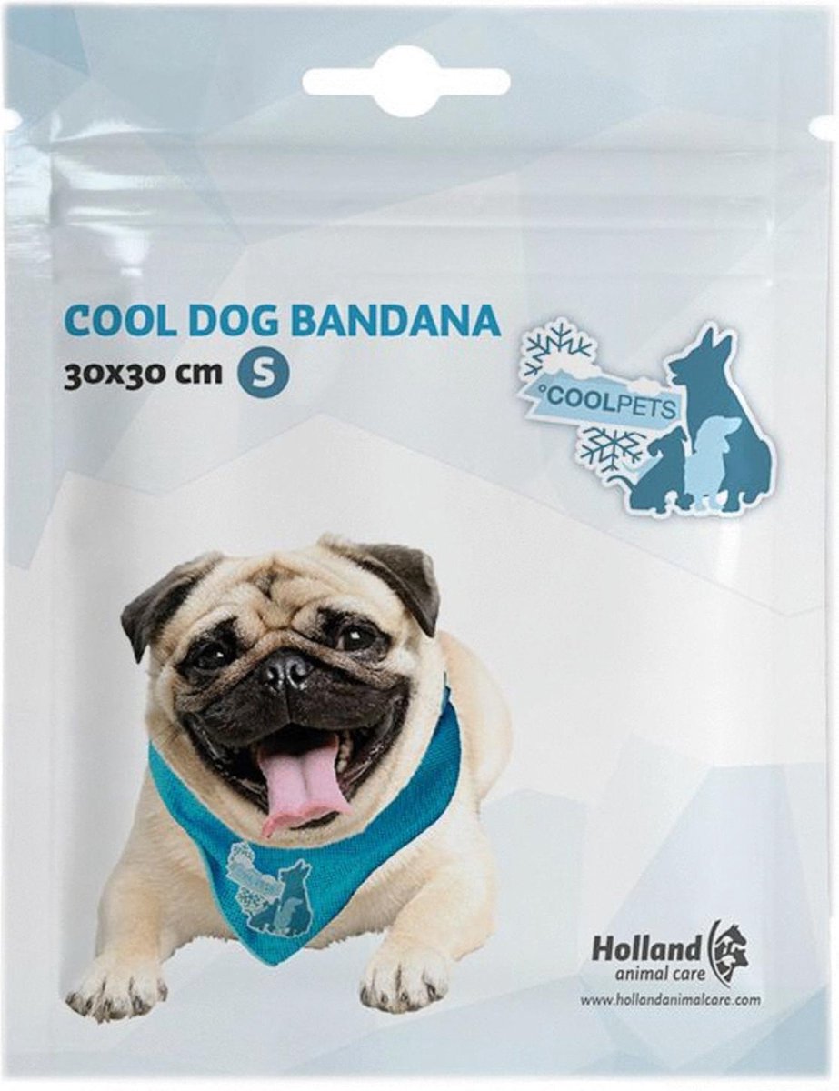 Coolpets Koelbandana Petrol - Hondenverkoeling - Small