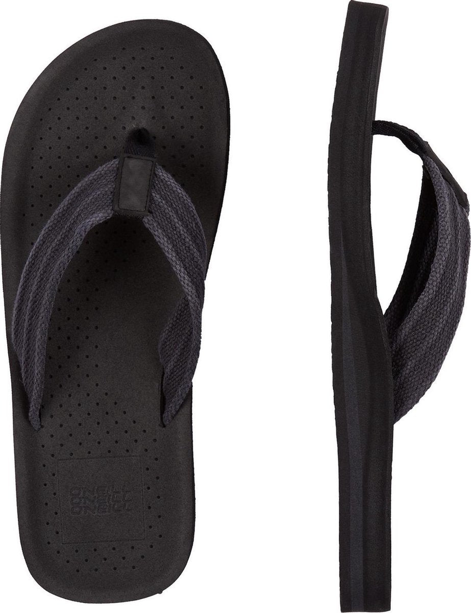 O'Neill Slippers Fm punch canvas - Black Out - 46