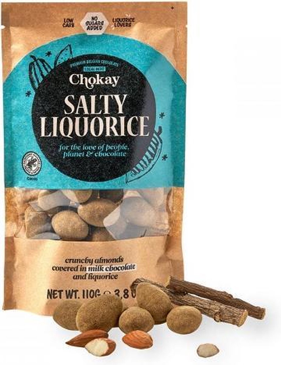 Chokay | Salty Liquorice | 1 x 110 gram  | Snel afvallen zonder poespas!