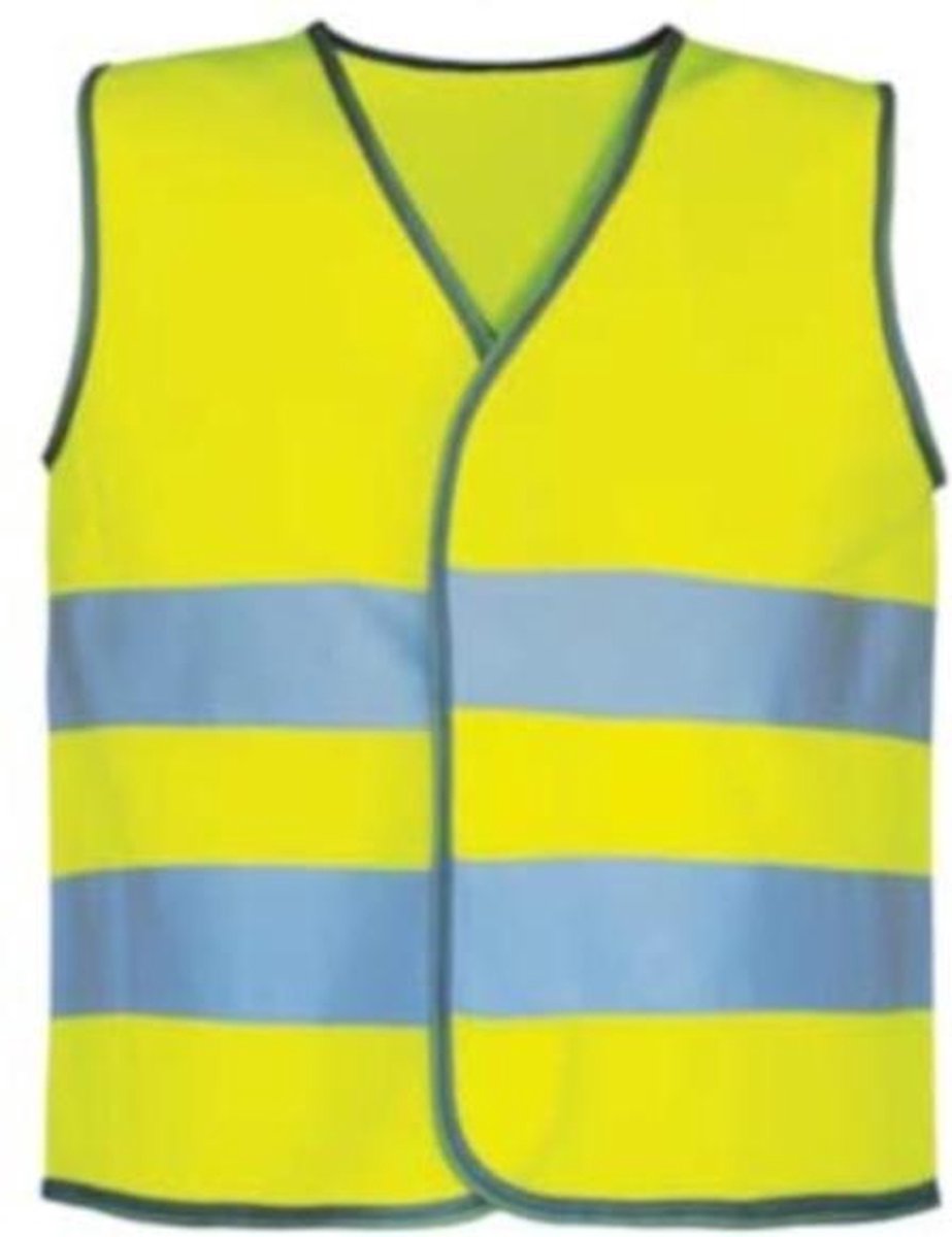 L2s Veiligheidshesje Neonkid Polyester Geel Maat One-size