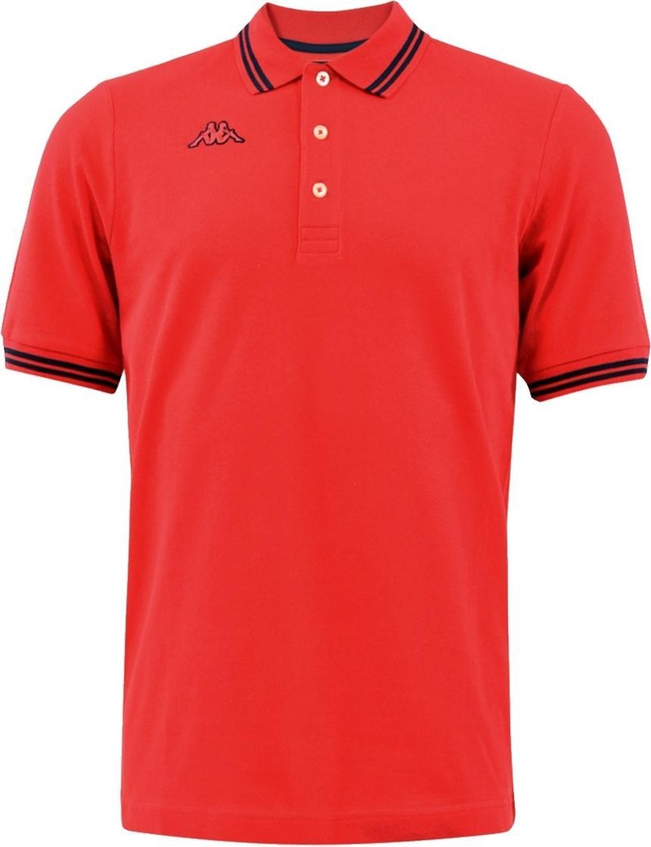 Kappa - Logo Maltax 5 MSS Polo - Rood - Heren - maat  M