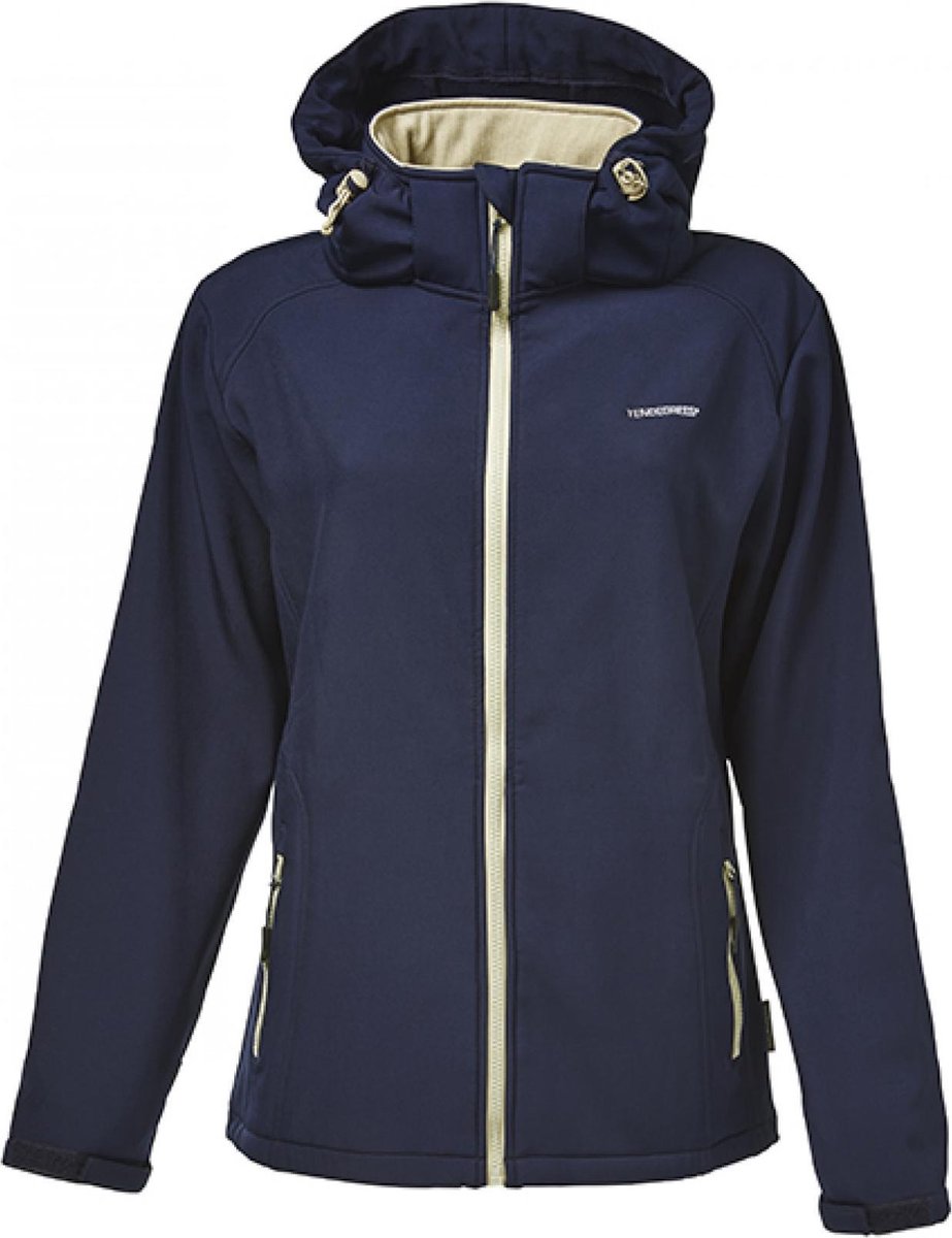 Gevavi Ten Degrees - GT12 Dinara Softshell voor Dames - Waterproof Jas - Navy - Maat S