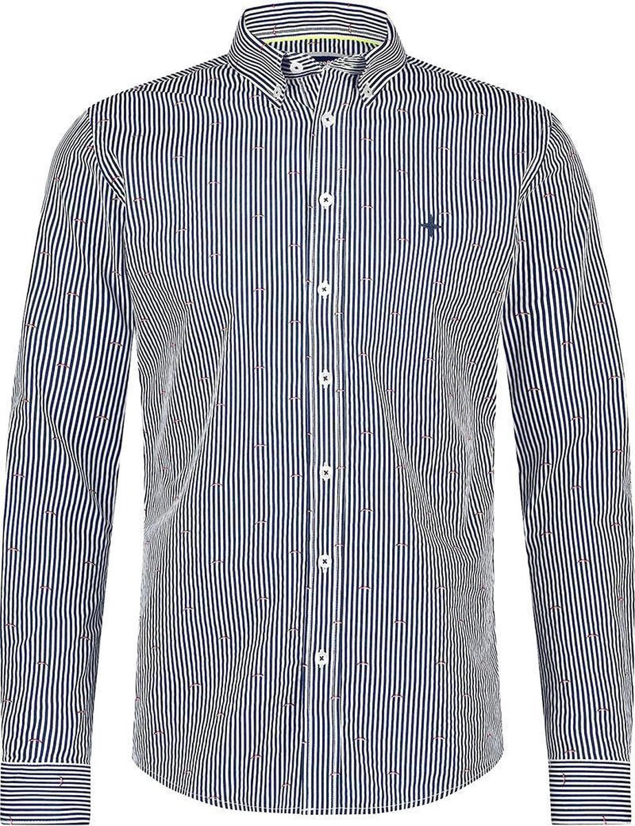 Regular Fit Stretch Mc14 0106 01 Pepper Stripe