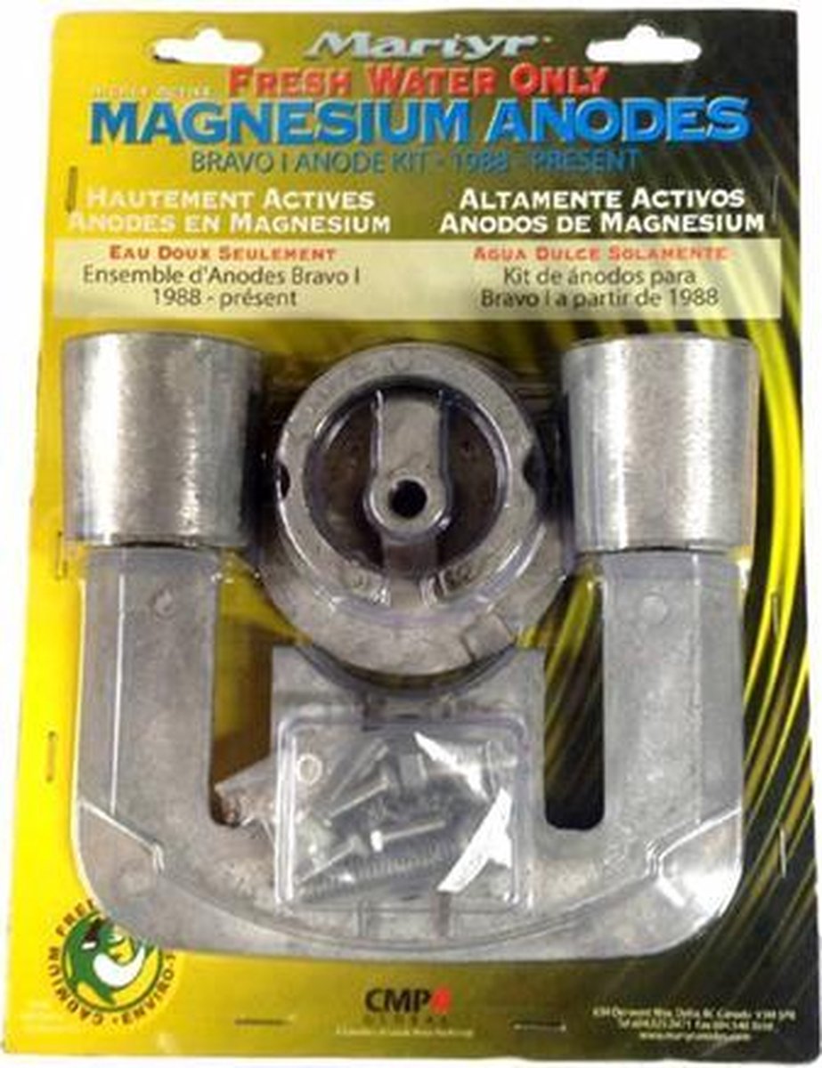 Mercruiser Bravo 1 Magnesium Anodeset