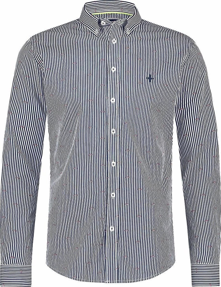 Regular Fit Stretch Mc14 0106 01 Pepper Stripe