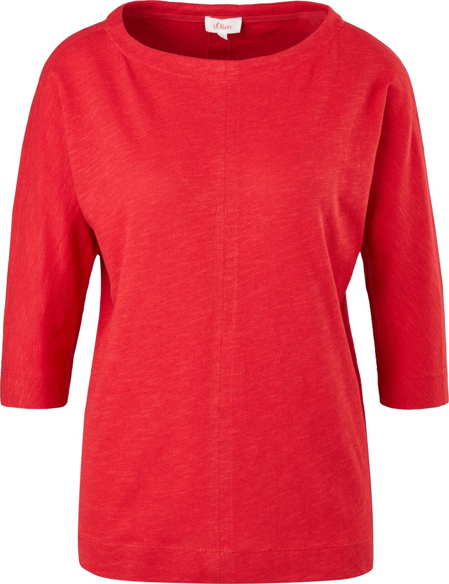 s.Oliver Dames T-shirt 3/4 Mouw - Maat S (36)