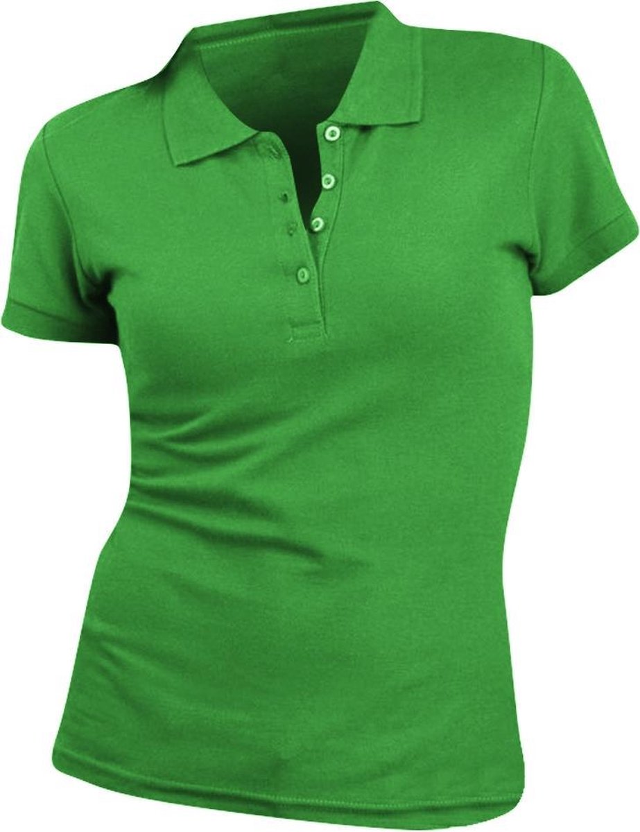 SOLS Vrouwen/dames Mensen Pique Korte Mouw Katoenen Poloshirt (Kelly Groen)
