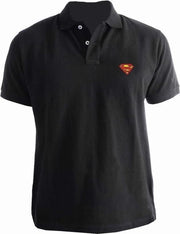 SUPERMAN - Polo - Logo Superman - Black (XL)