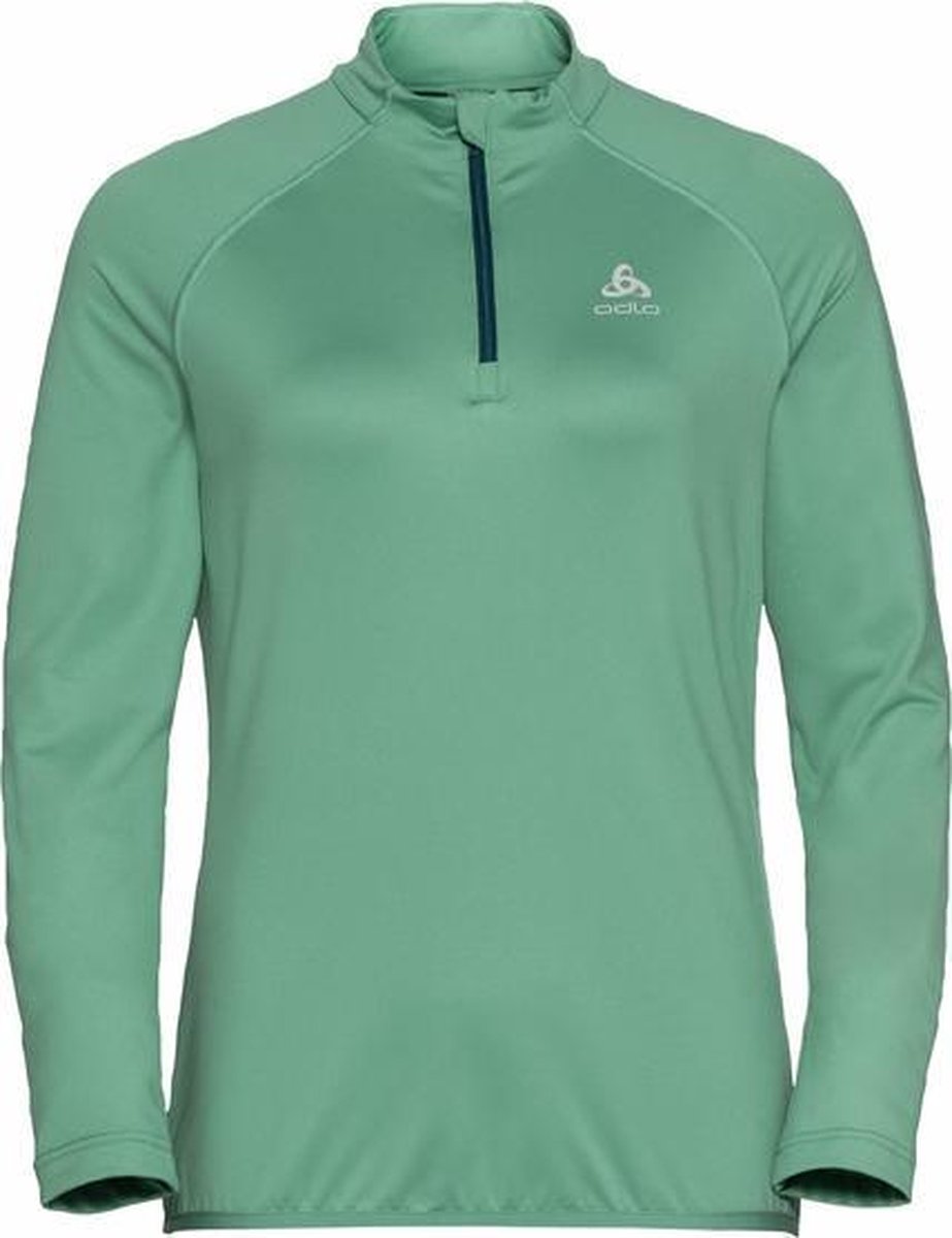 Odlo 541791 Carve Light 1/2 Zip Groen Maat XL