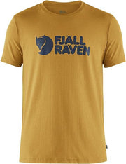 Fjallraven - logo - T-shirt - ochre - maat XL