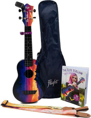 Flight: Elise Ecklund Travel Uke Bundle - Sunset