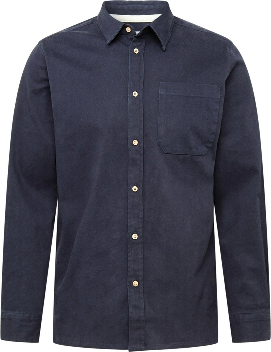 Anerkjendt overhemd aklenny Navy-M