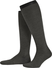 Kniekous | merinowol | grijs | maat 39-40