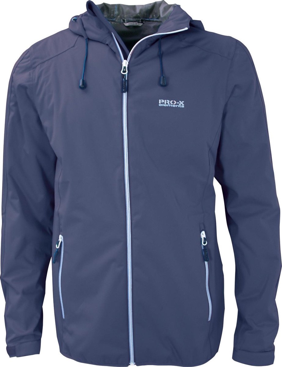 Pro-X Elements outdoorjas - Donovan - Heren - Vintage indigo - Maat 3XL