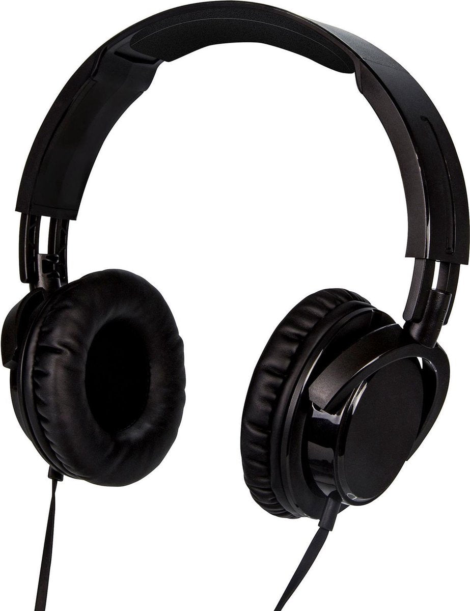 Fysic FH-15 Koptelefoon - Met volumeregeling en verlengkabel 3 meter / Zwart