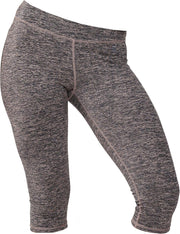 Röhnisch Sportlegging Lasting Capri Dames Grijs/roze Maat S