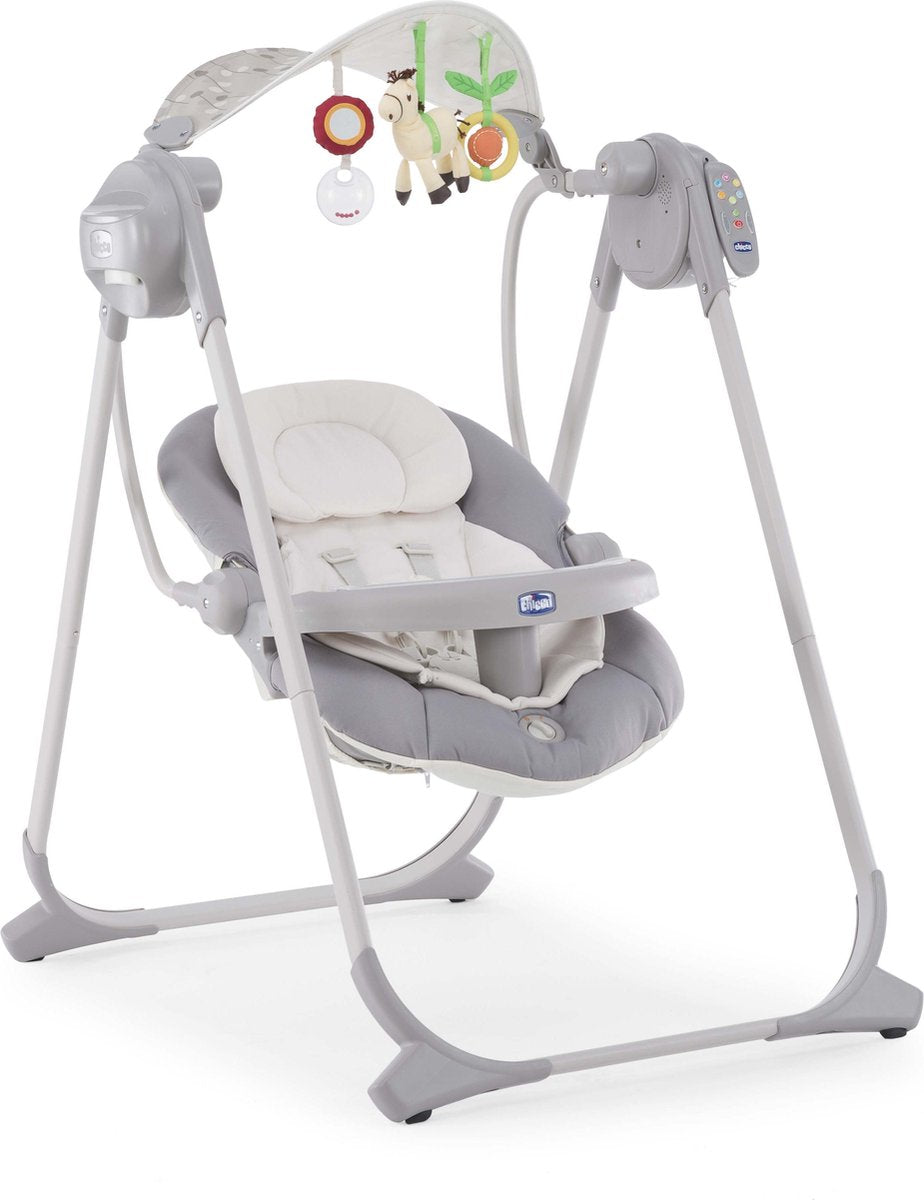 Chicco Polly Swing Up schommelstoel - Silver