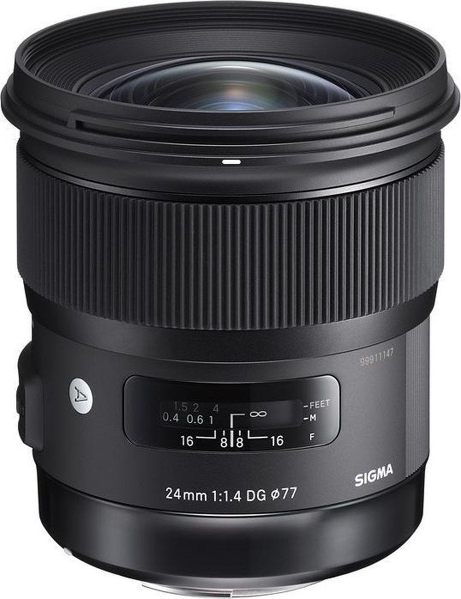 Sigma 24mm F1.4 DG HSM Groothoeklens Zwart