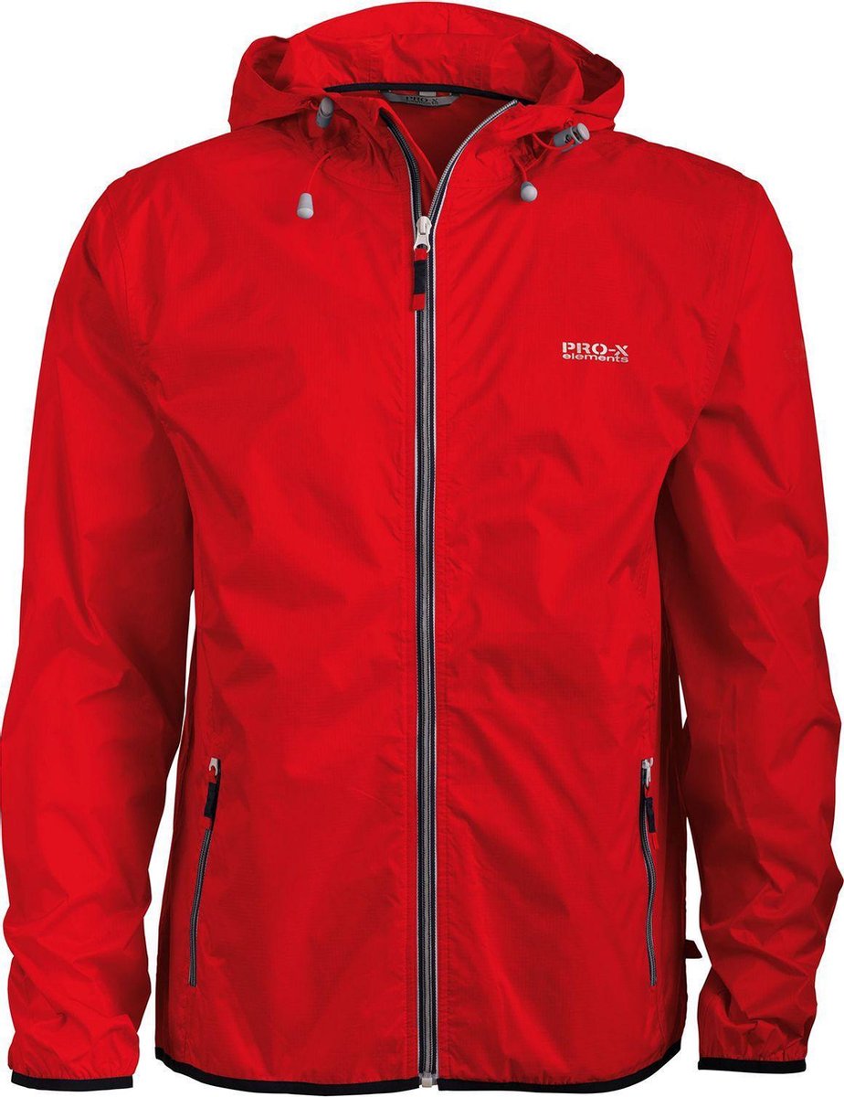 Pro-x Elements Regenjas Heren Polyamide Rood Maat S