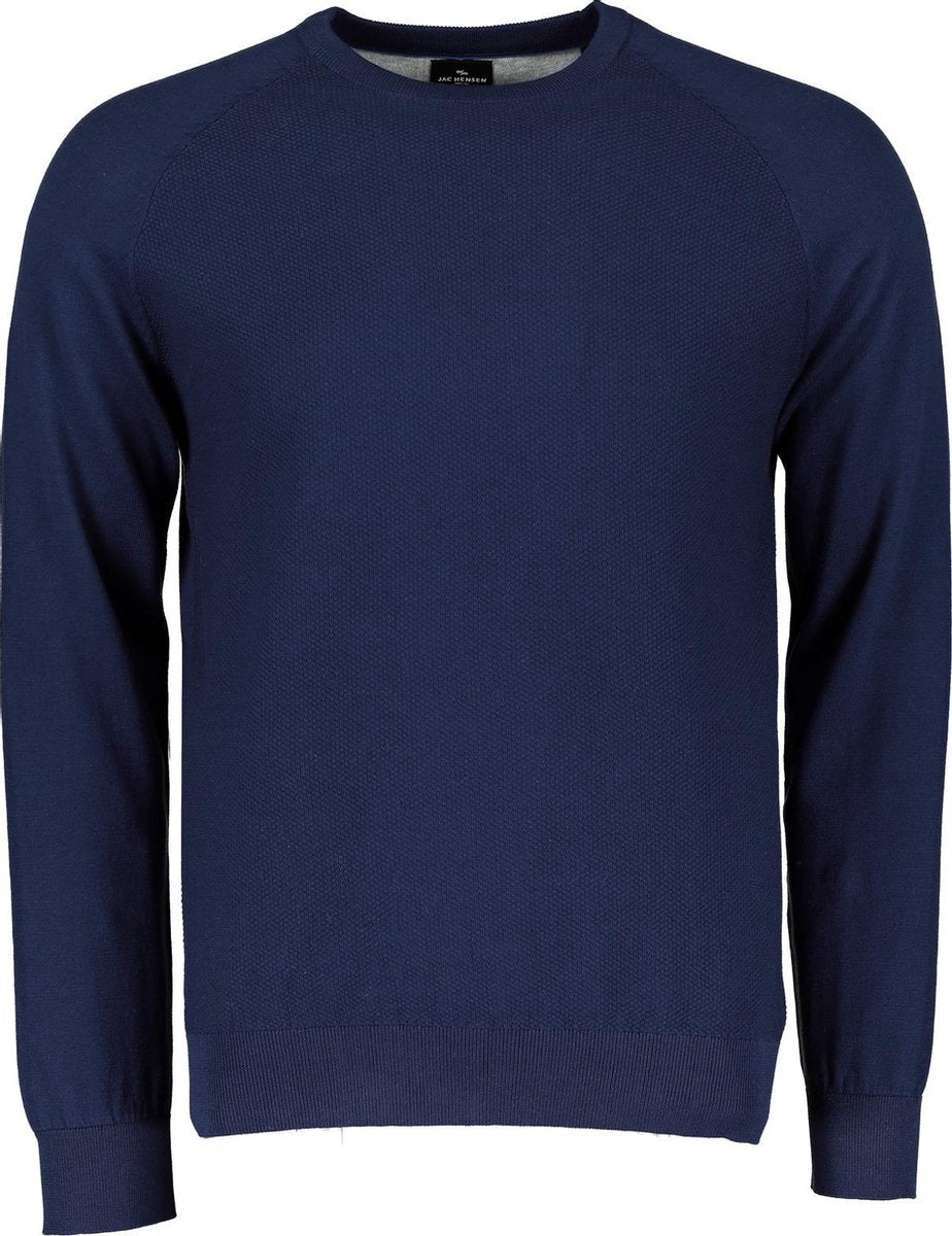 Jac Hensen Pullover - Modern Fit - Blauw - XXL
