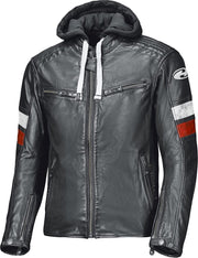 Held Macs Black White Leather Motorcycle Jacket 54