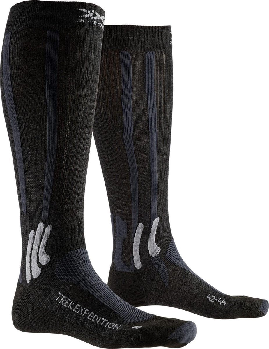 X-socks Wandelsokken Trek Expedition Nylon Zwart Maat 45/47