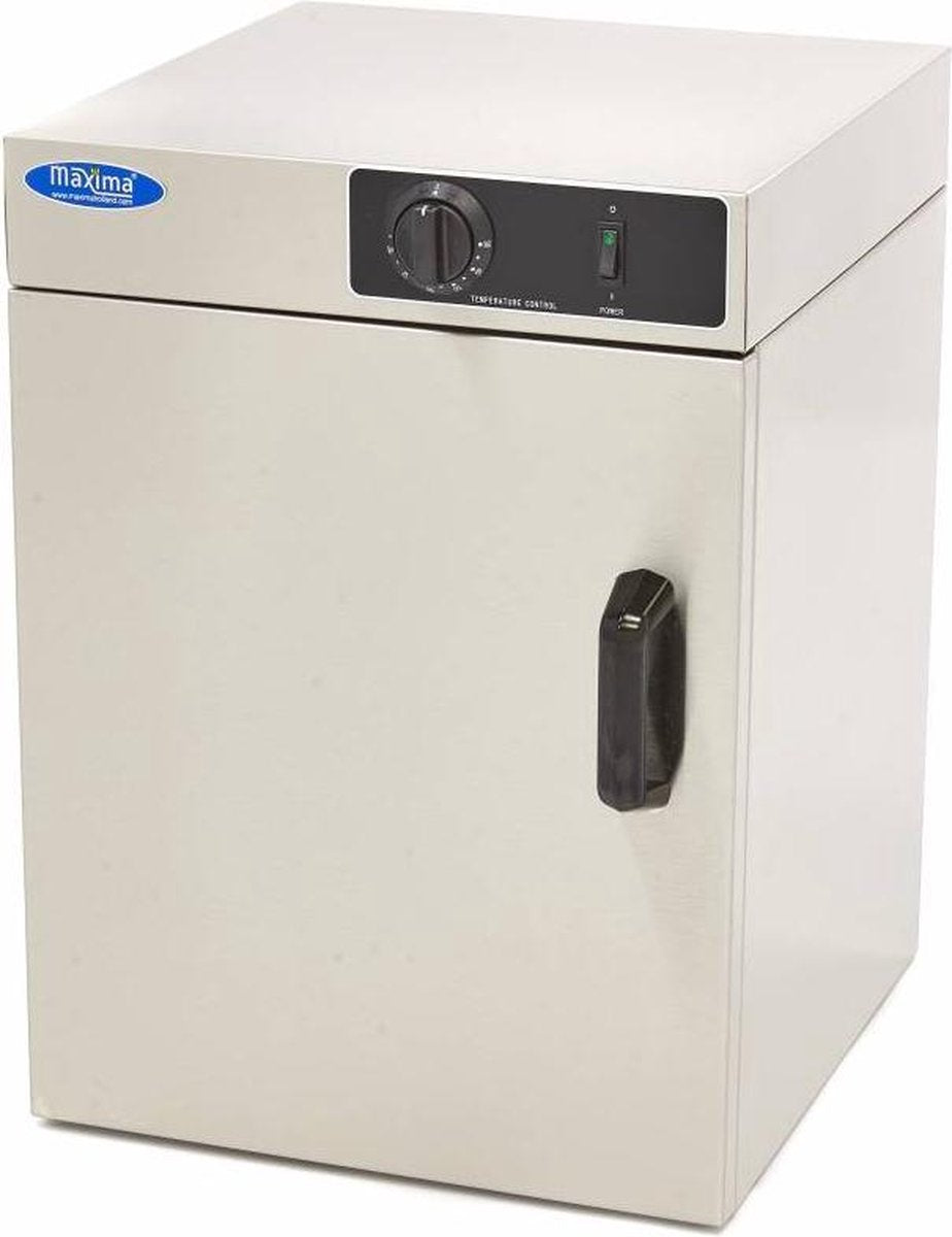 Bordenwarmer 30 Stuks tot 32 cm - RVS - Temperatuur 30 tot 85 Graden - Verstelbaar Tussenschap - Inbouw - Horeca Bordenwarmhoudkast - Maxima