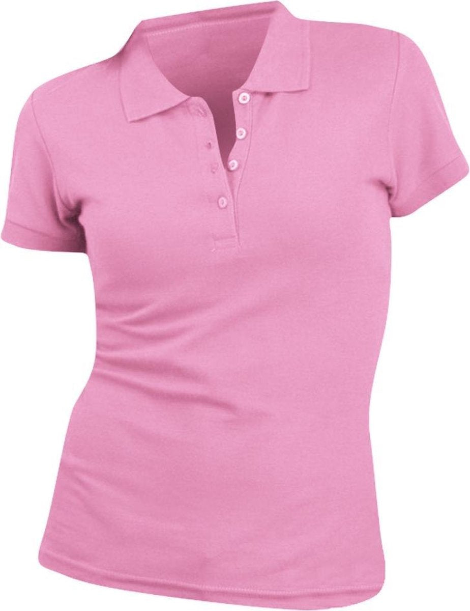 SOLS Vrouwen/dames Mensen Pique Korte Mouw Katoenen Poloshirt (Orchideeënroze)