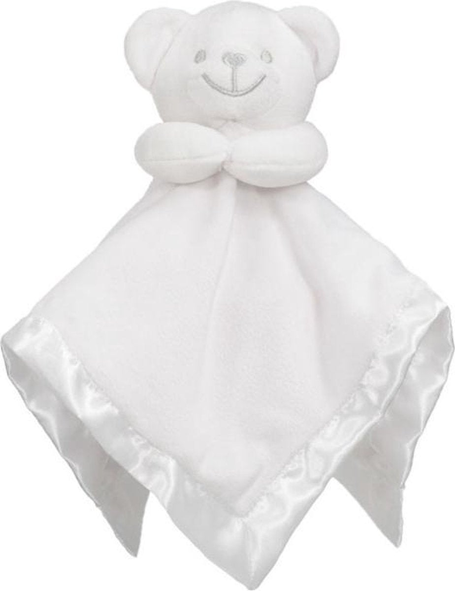 Soft Touch Knuffeldoekje Beertje 38 Cm Wit