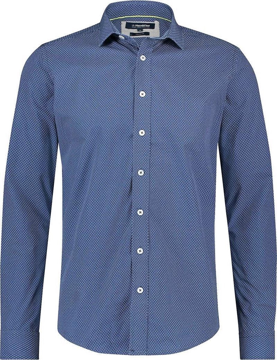Regular Fit Stretch Mc14 0106 2 Blue Flower