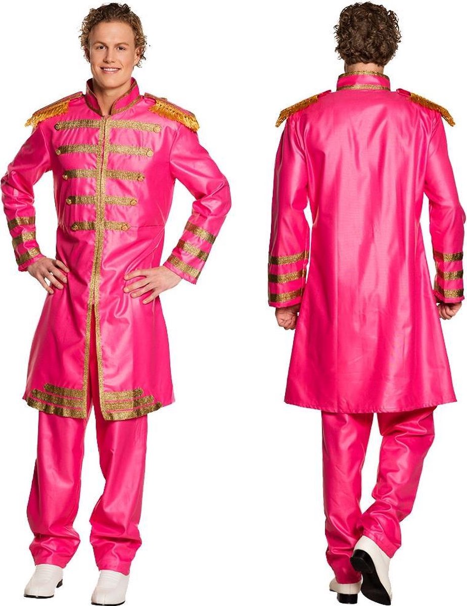 Boland Verkleedpak Sergeant Heren Oranje Maat 58/60